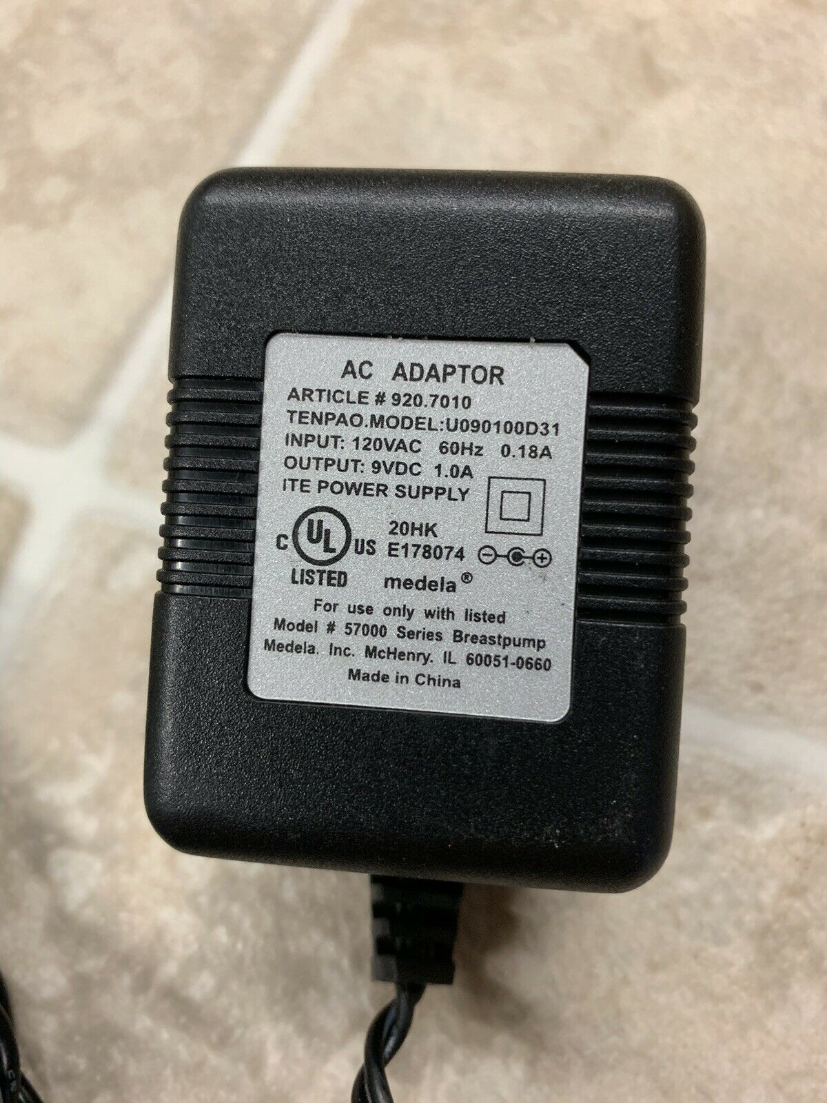*Brand NEW* POWER SUPPLY D4530 4.5VDC 300mA AC DC Adapter